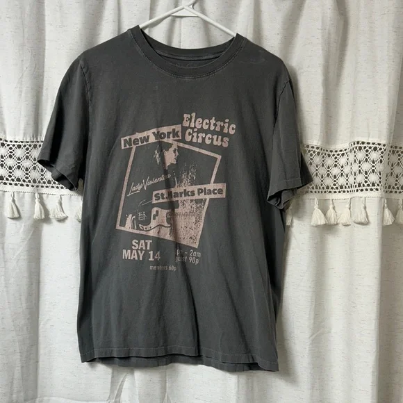 Brandy Melville Gray Crewneck Tee - Picture 1 of 4
